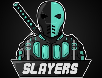 Projekt graficzny logo dla firmy online Slayers